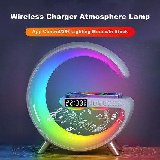 Intelligente 256 RGB LED Lampe mit App Steuerung, Bluetooth Funktion, Wecker & vieles mehr